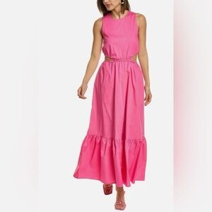 Wayf Rae Midi Dress, size medium.